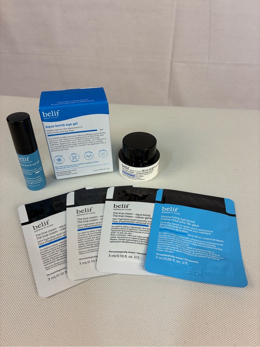 NIP Belif Aquabomb Skincare